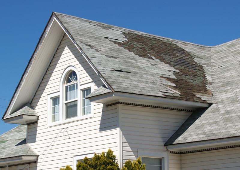 Sagging or Drooping Roof Sections