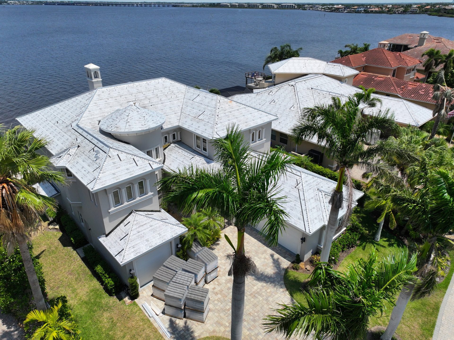 2 Gulf Coast tile roofs in Florida getting underlayment replaced