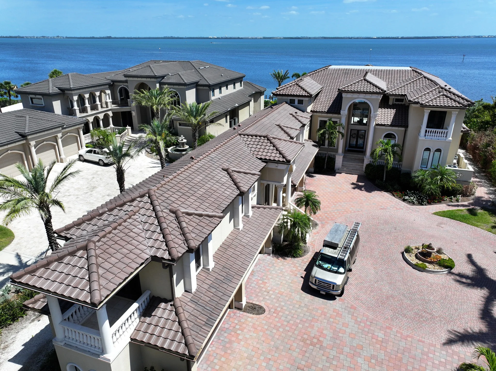 Burnt Chestnut to Westlake Barcelona roof in Longboat Key Florida 4-21-25